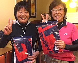 野井・宮本ペアが3位